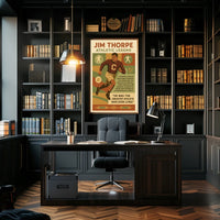 Jim Thorpe Legendary Athlete Jim Thorpe Poster