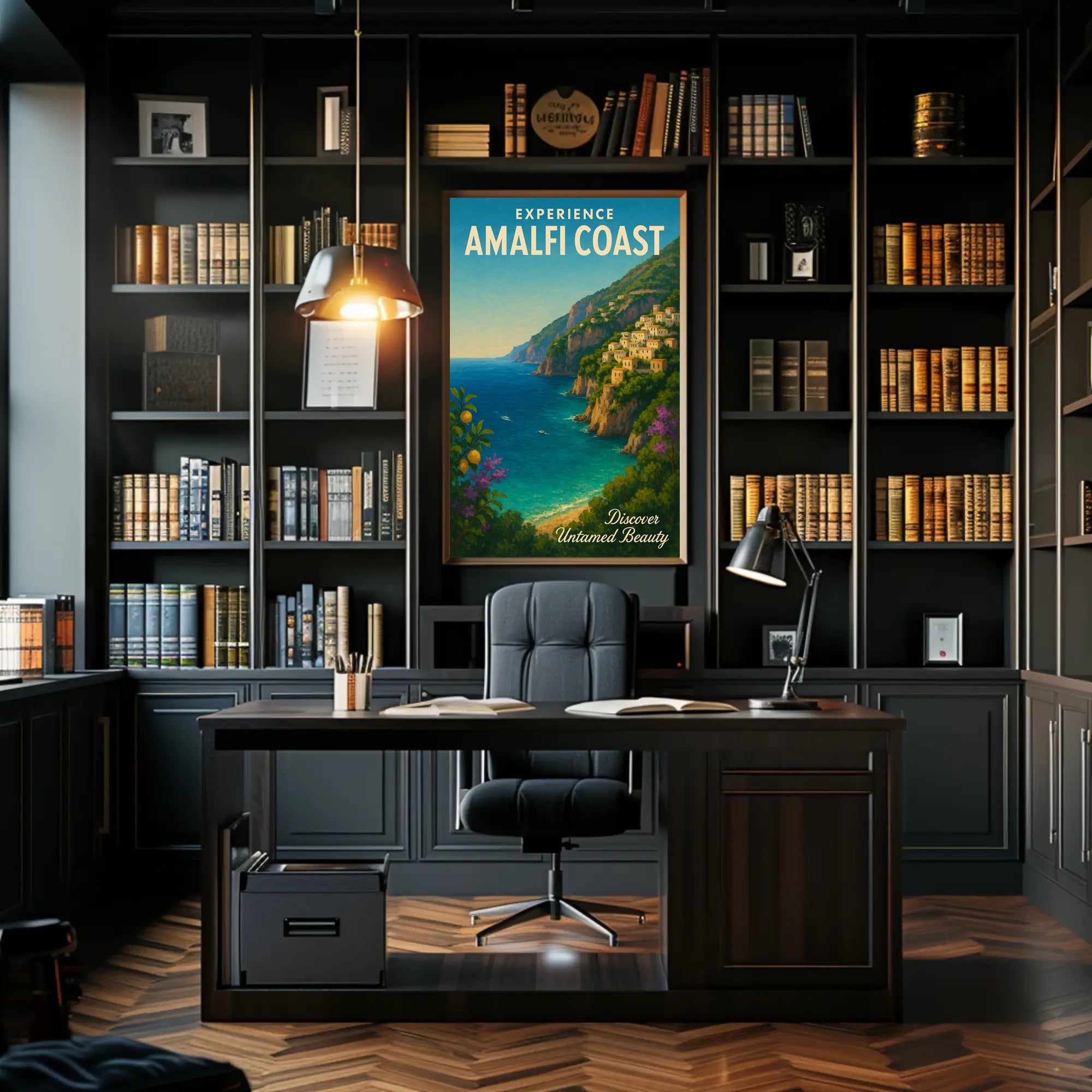 Experience the Amalfi Coast Poster PosterGoat