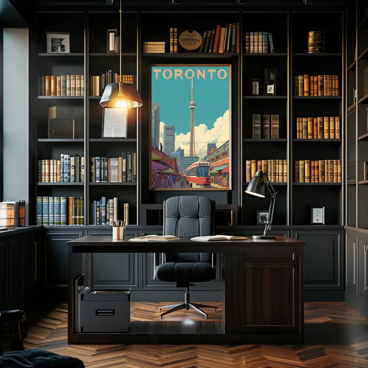 Toronto Cityscape Poster
