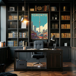 Toronto Cityscape Poster