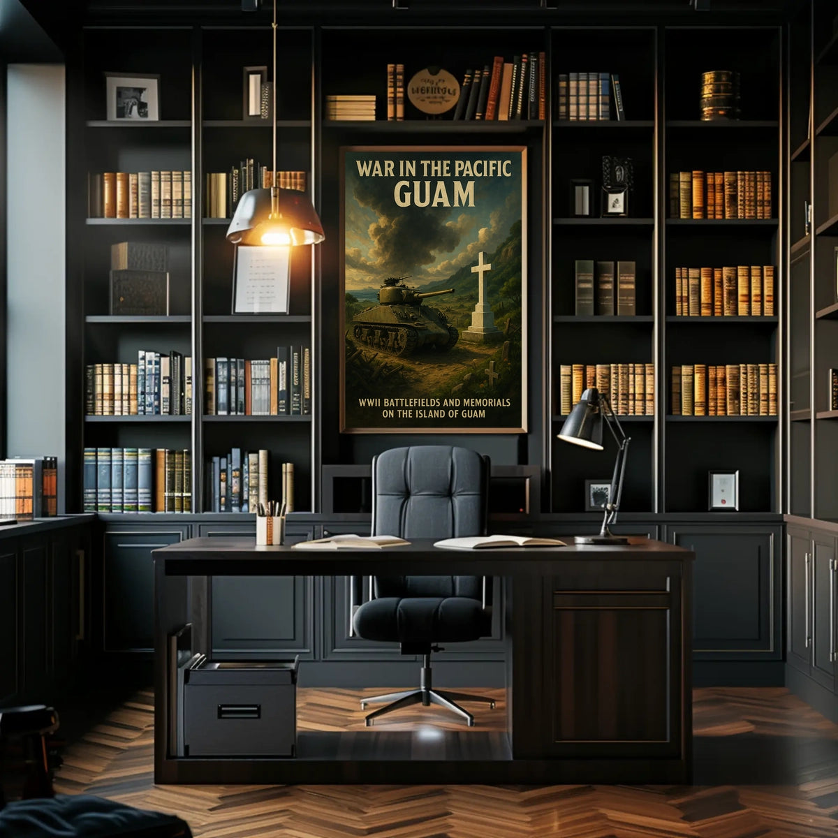 War In The Pacific Guam Poster