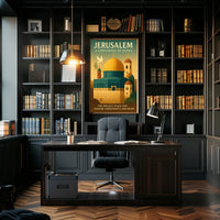 Jerusalem A Confluence Of Faiths Poster