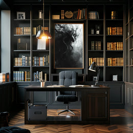 Dark Surreal Tentacle Entity Horror Art Poster PosterGoat