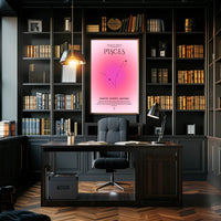 Pisces Constellation Poster: Mystical Zodiac Art Print PosterGoat