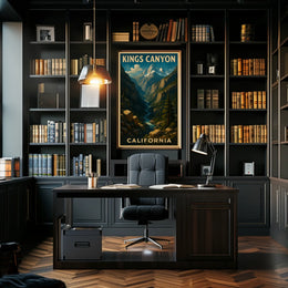 Kings Canyon National Park Poster