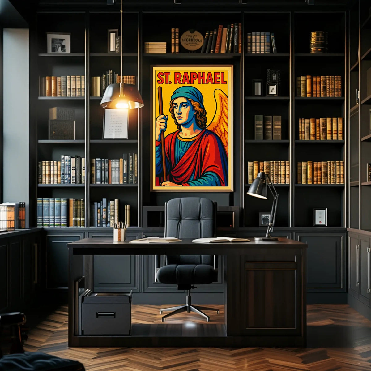 St. Raphael Poster