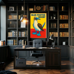Blue-Footed Booby Poster