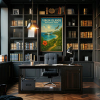 Virgin Islands National Park Adventure Poster