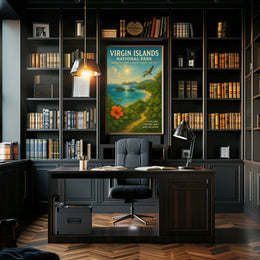 Virgin Islands National Park Adventure Poster