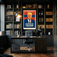 Trump Visionary Leader Pop Art Patriotic Poster
