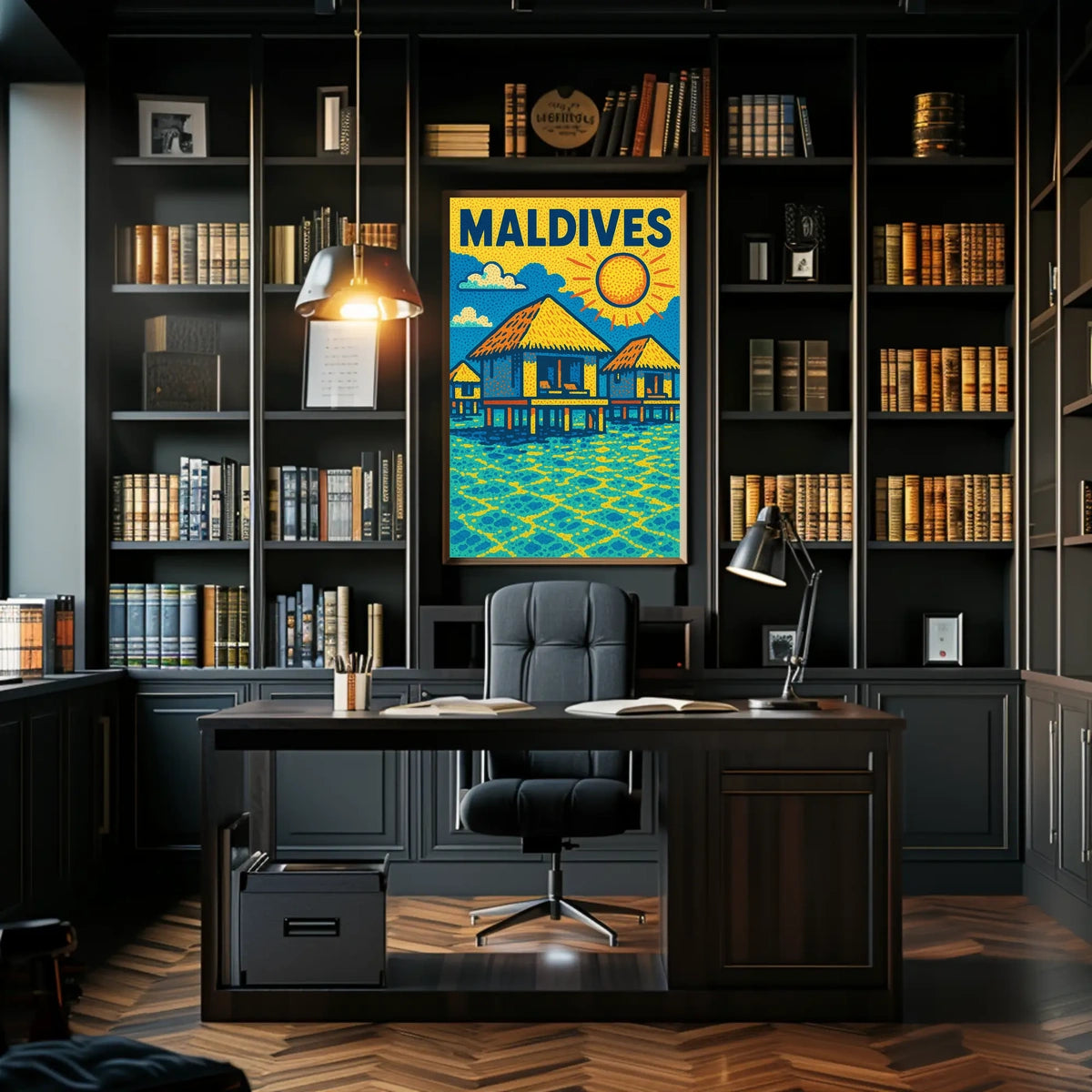 Maldives Paradise Poster