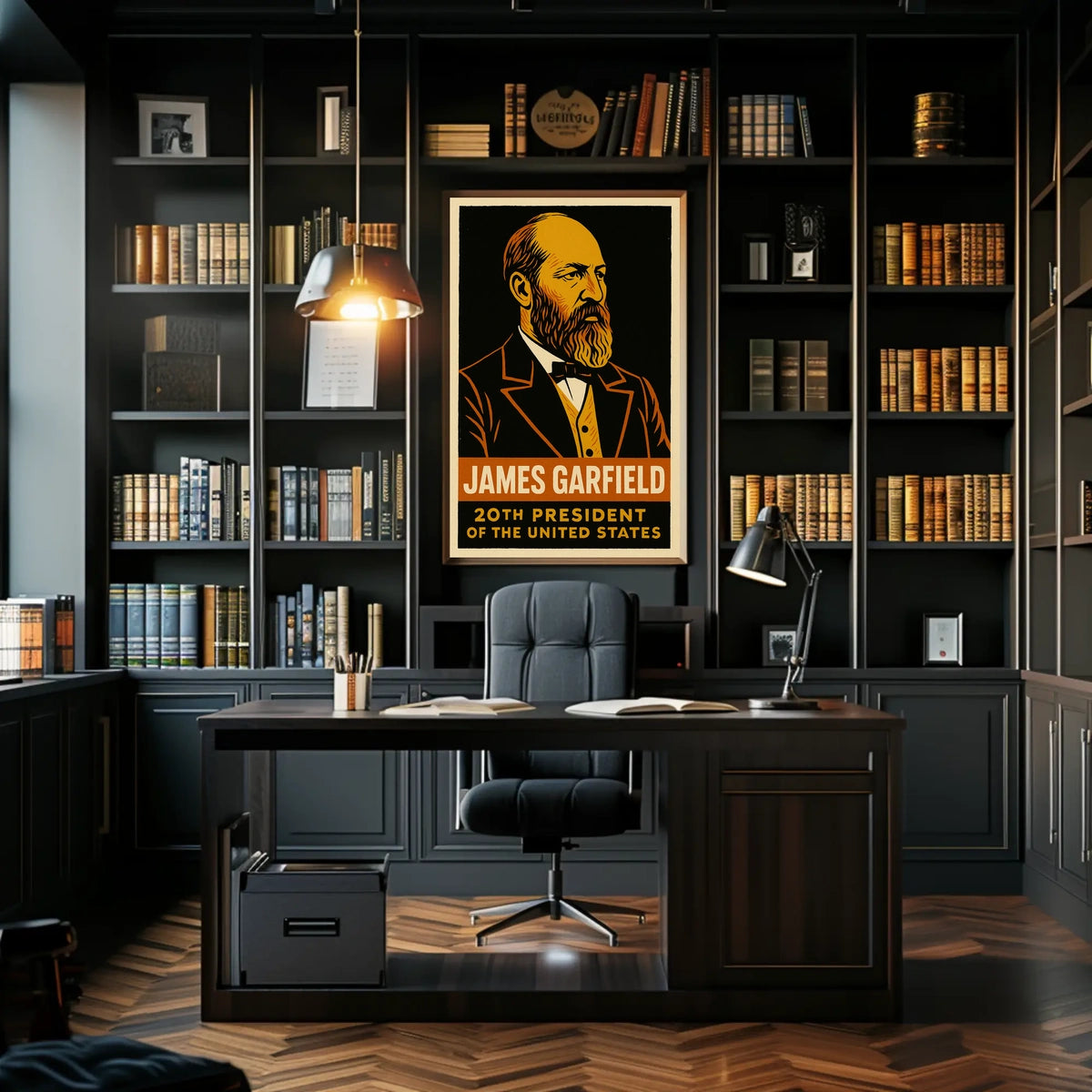 James Garfield 20th President Poster