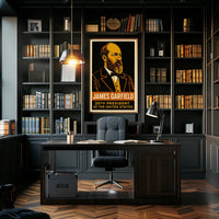 James Garfield 20th President Poster