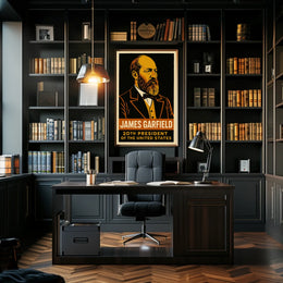 James Garfield 20th President Poster