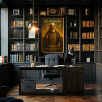 St. Aaron The Chosen High Priest Poster PosterGoat