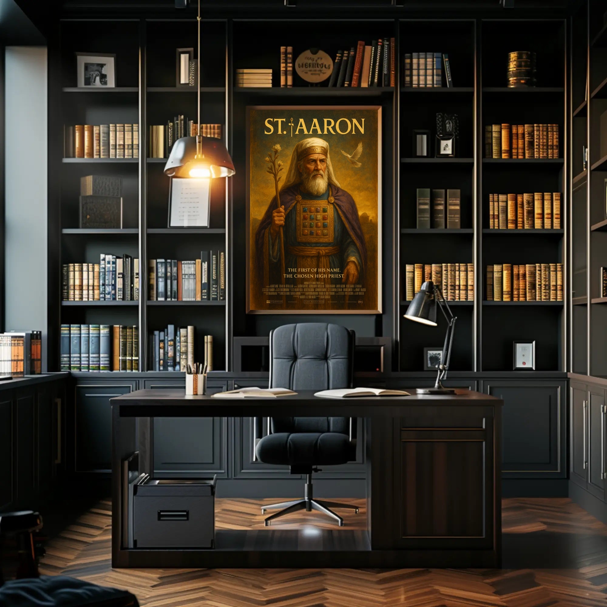 St. Aaron The Chosen High Priest Poster PosterGoat