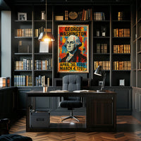 George Washington First President Poster