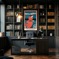 The New York Recorder Cycling Poster PosterGoat