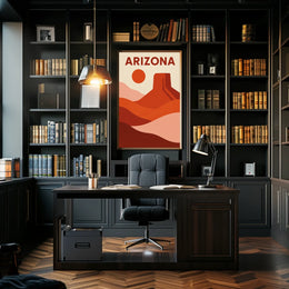 Arizona Desert Landscape Poster