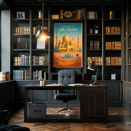 Welcome To Abu Dhabi Poster