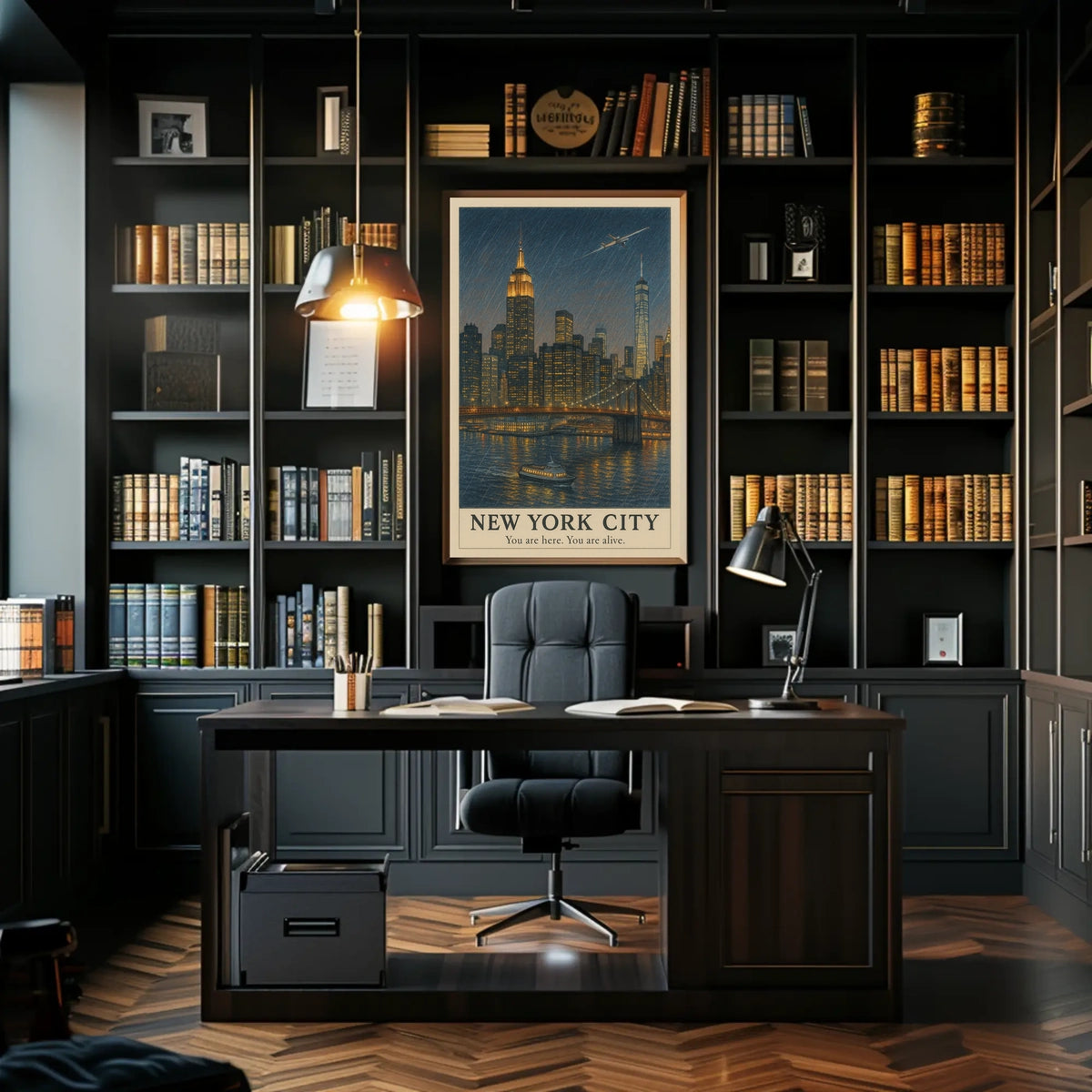 New York City A Vibrant Metropolis Poster