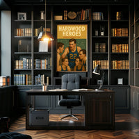 Hardwood Heroes March Madness 1961 Poster