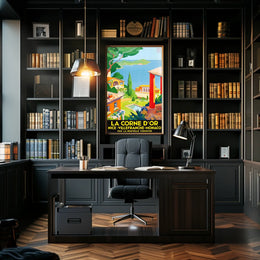 La Corne DOr Travel Poster