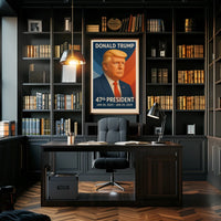 Donald Trump 47Th President Poster