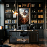 The Floating Cityscape Poster