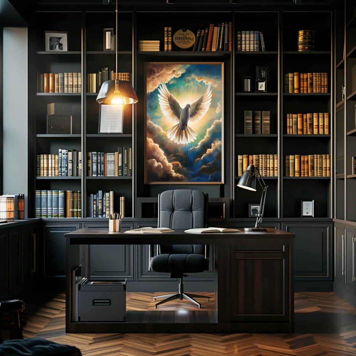 Ascending Dove Poster