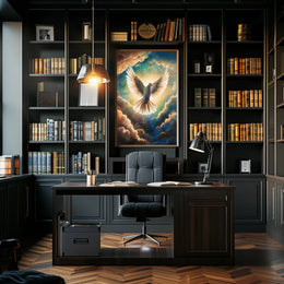 Ascending Dove Poster