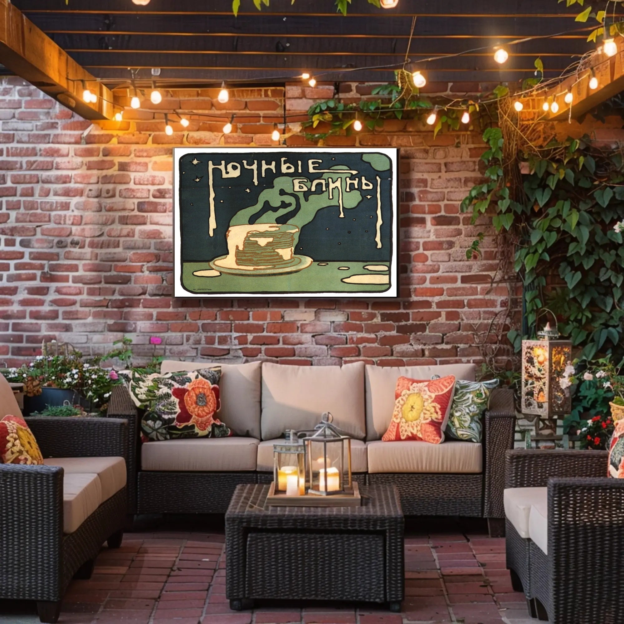 Night Pancakes Poster