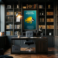 Foxface Rabbitfish Poster