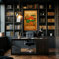 Discover Burkina Faso Poster