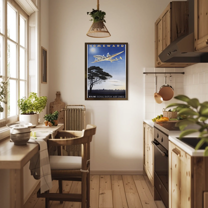 KLM Homeward Poster