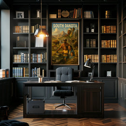 Discover South Dakota Poster