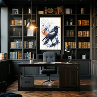 The Majestic Raven Poster