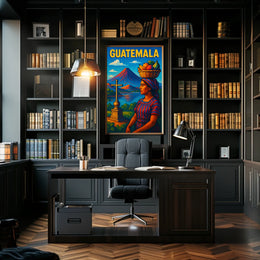Guatemala Cultural Heritage Poster