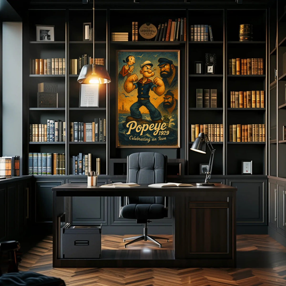 Popeye Celebrating an Icon Poster