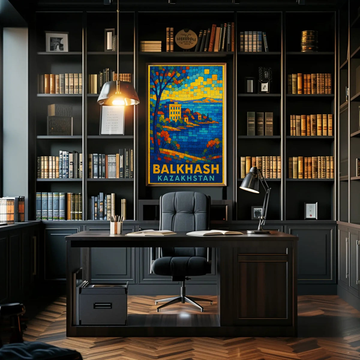 Balkhash, Kazakhstan Poster