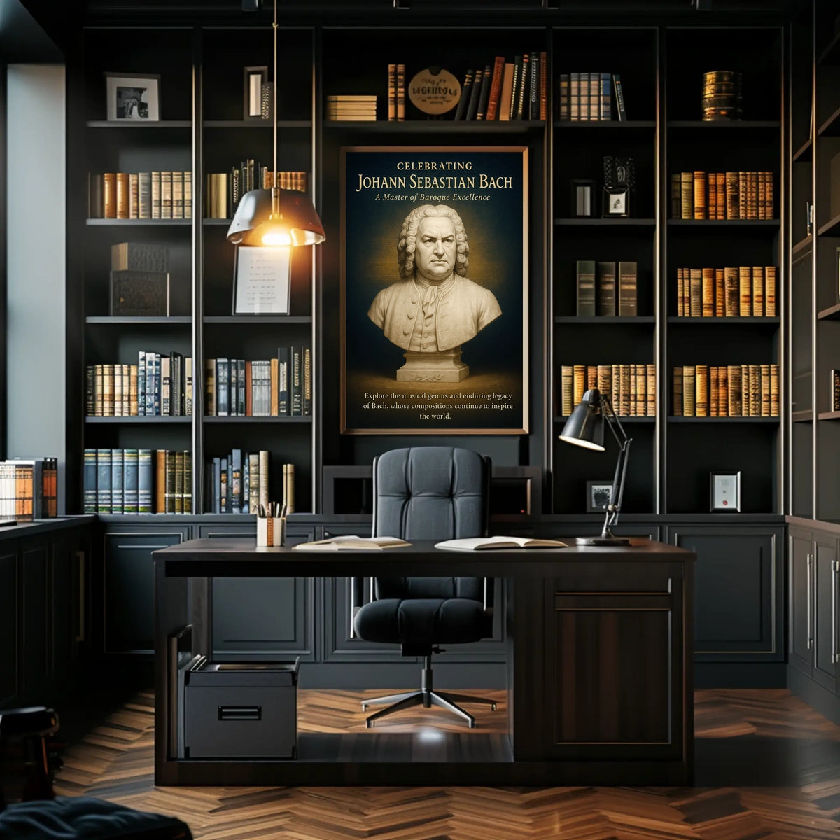 Celebrating Johann Sebastian Bach Poster