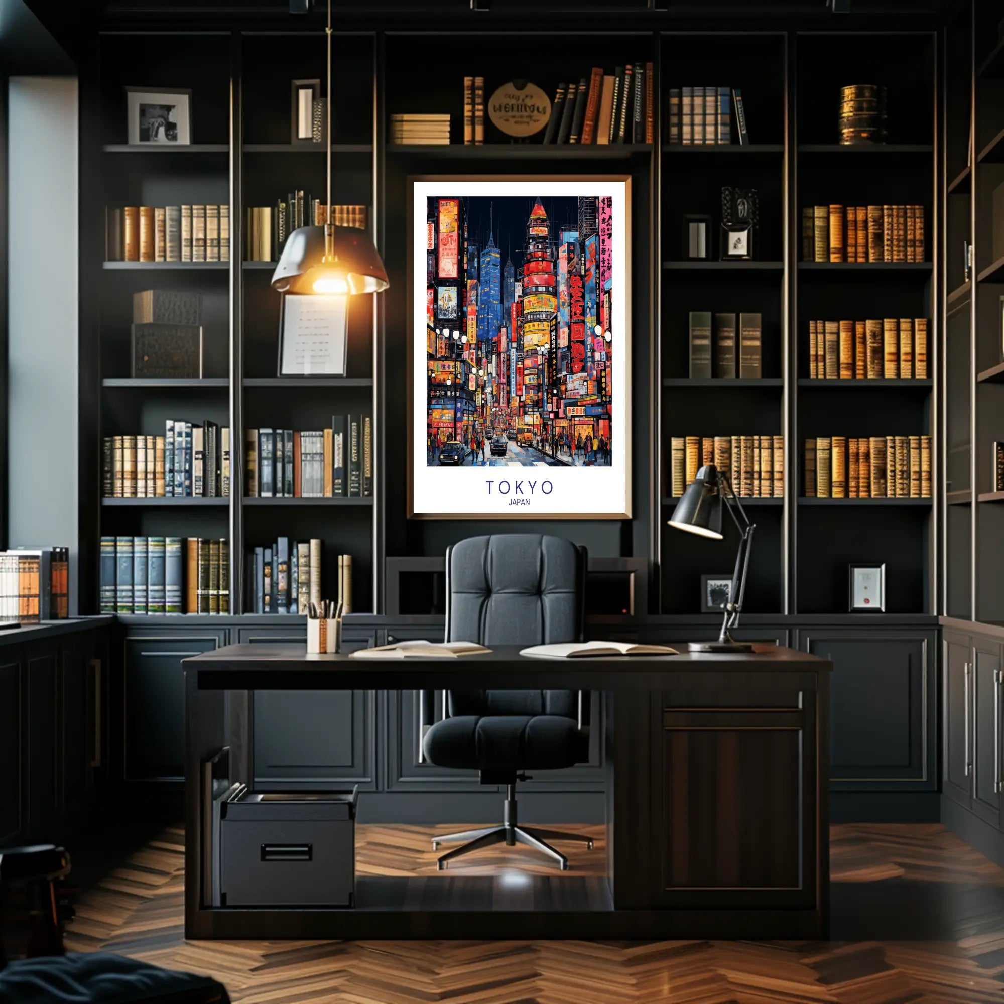 Tokyo Nights Poster PosterGoat