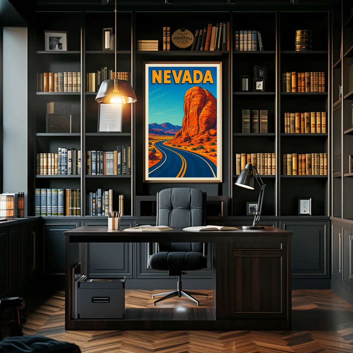 Road To Nevada Poster