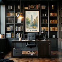 New York Cityscape Poster