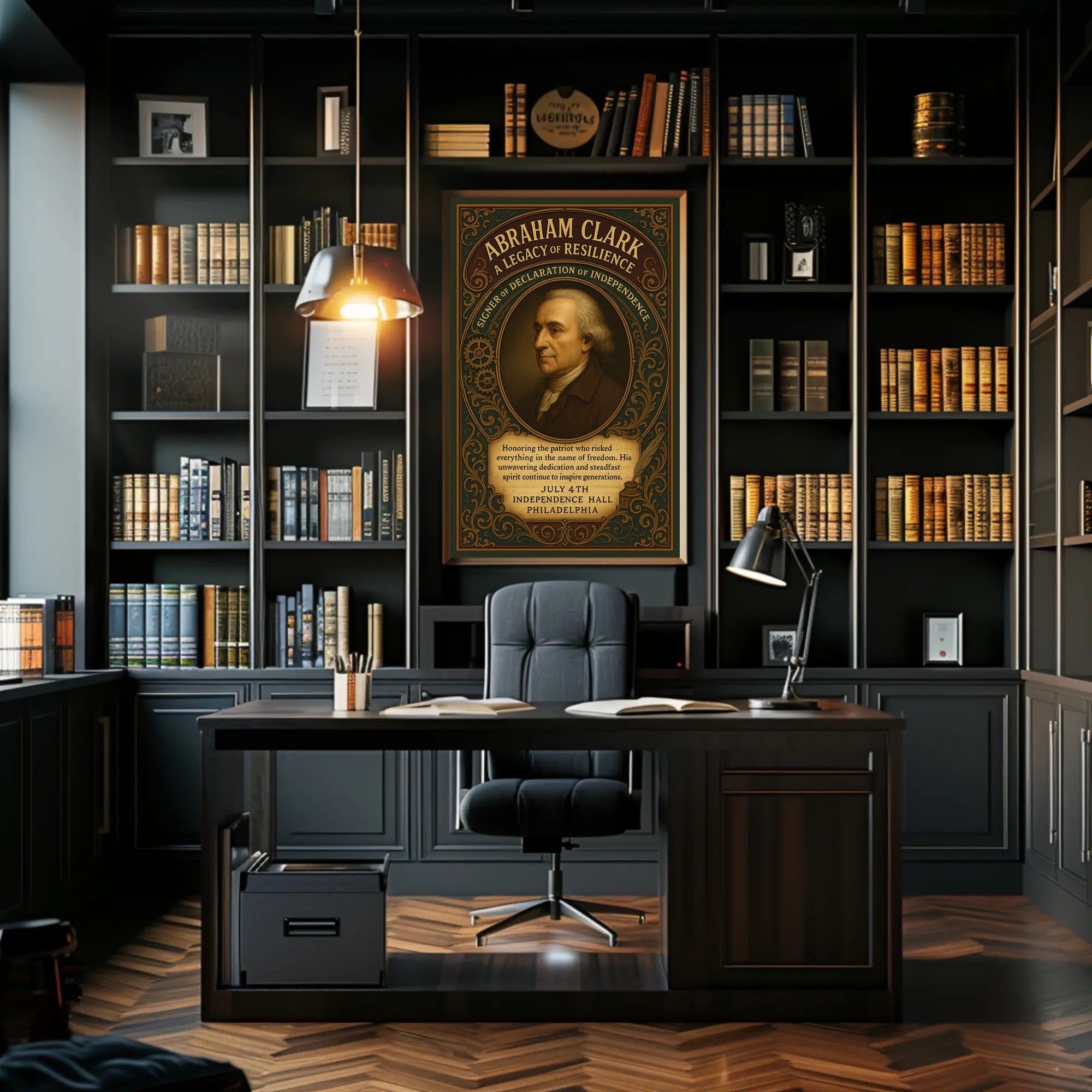 Patriotic Founding Father Historical or Presidential Poster