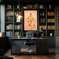Celebrating Jim Thorpe A Legendary Athlete Poster