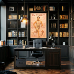 Celebrating Jim Thorpe A Legendary Athlete Poster