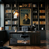 Ronald Reagan Vintage Patriotic Historical or Presidential Poster