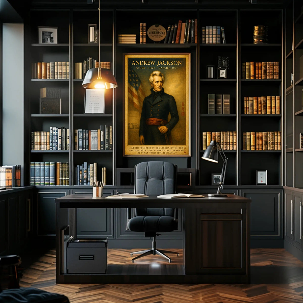 Andrew Jackson 7th President Poster