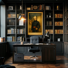 Andrew Jackson 7th President Poster